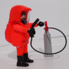 Figurine Playmobil - Technicien en combinaison hazmat