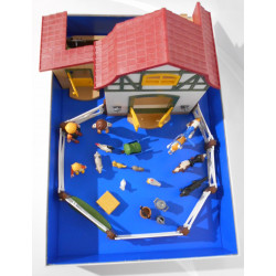 Ferme Playmobil avec animaux et accessoires