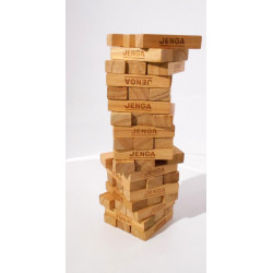 Jeu de la tour infernale en bois -  JENGA