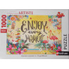 Puzzle 1000 pièces - Enjoy every moment - Nathan