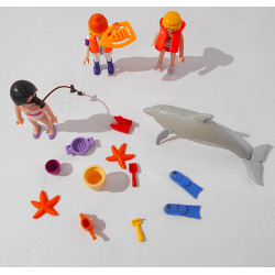 Famille à la plage - Playmobil