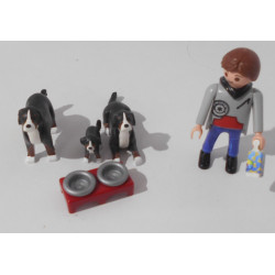 Lot chiens - playmobil