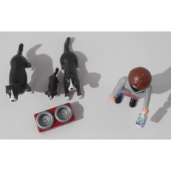 Lot chiens - playmobil