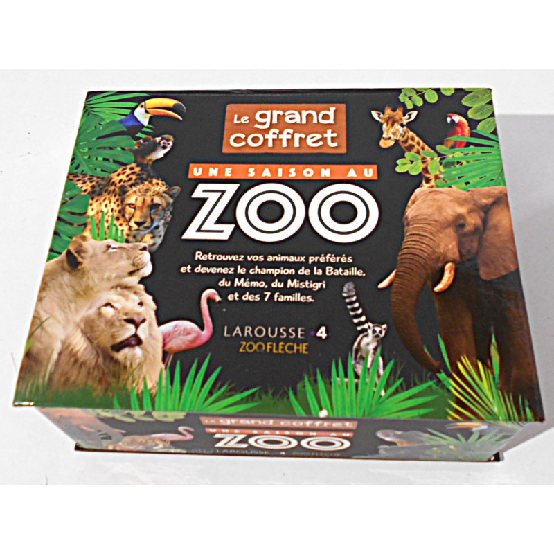 Le grand coffret une saison au zoo/ Larousse