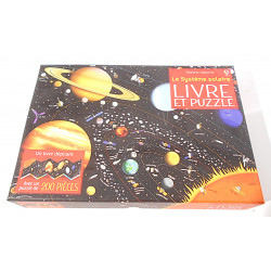Le système solaire livre et puzzle - Editions Usborne