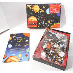 Le système solaire livre et puzzle - Editions Usborne