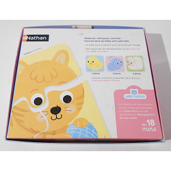 Puzzles animaux de la ferme à assembler - Nathan