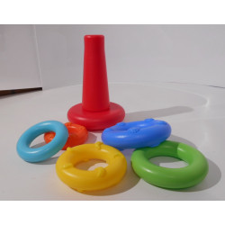 Pyramide d'anneaux - Oxybul