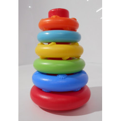 Pyramide d'anneaux - Oxybul