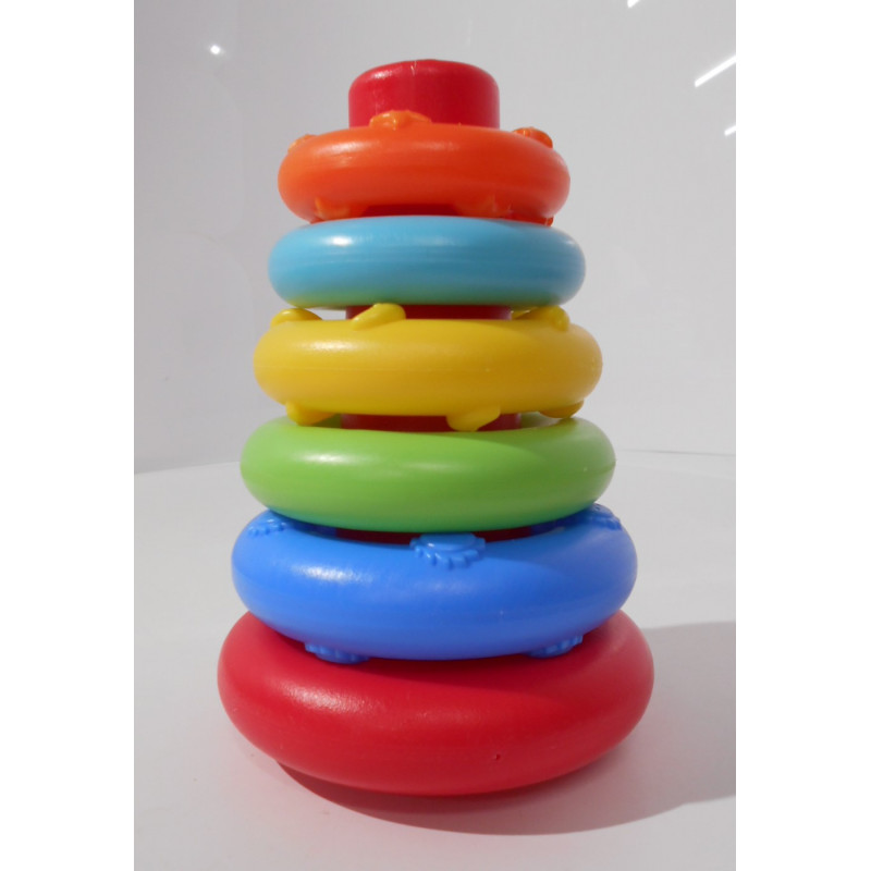 Pyramide d'anneaux - Oxybul