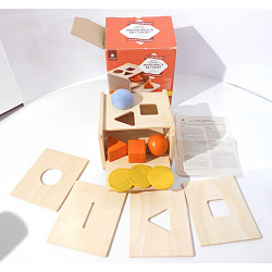 Boite de notion de permanence de l'objet - Montessori - Nature et découverte