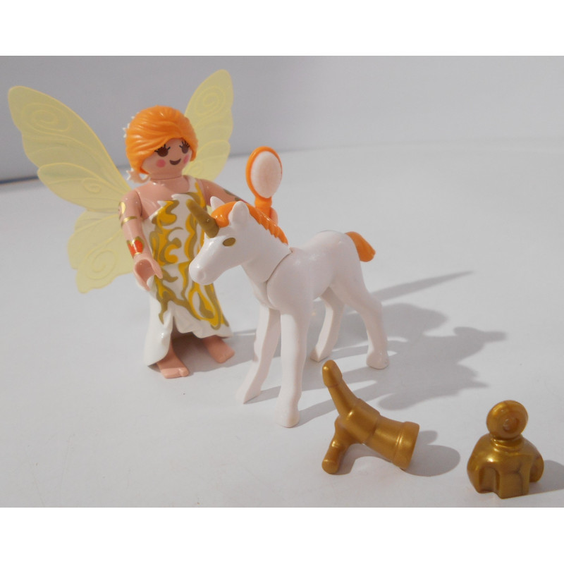 Fée et licorne - Playmobil - Création LRE