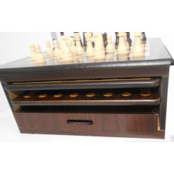 Boite de jeux en bois 10 en 1