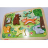 Puzzle en bois foret - Janod