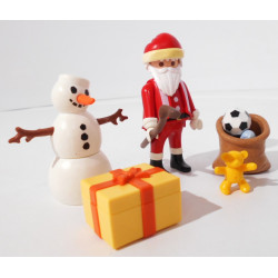 Père Noël et Bonhomme de...