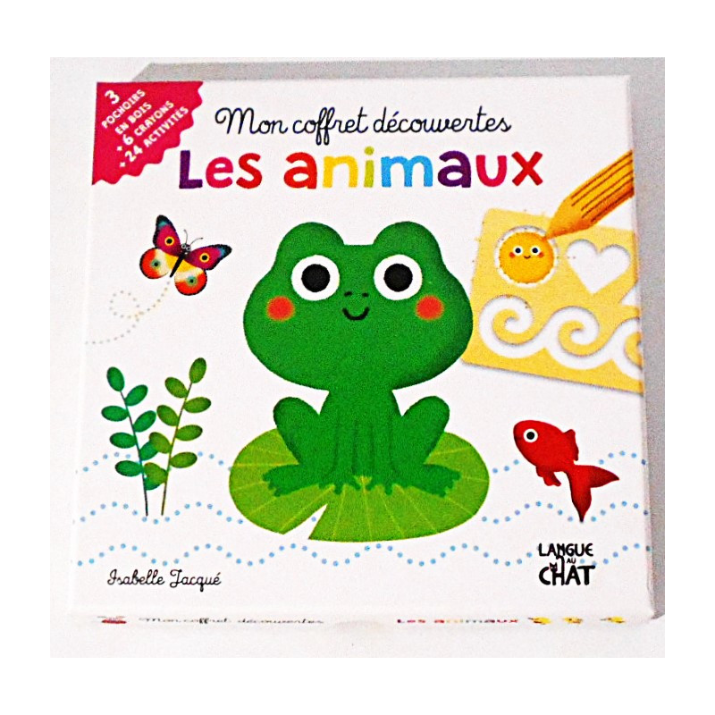 Coffret découvertes - Langue au Chat - Les animaux