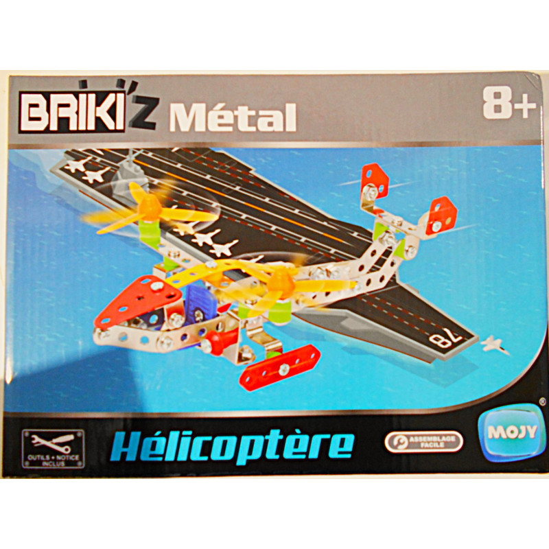 Hélicoptère Briki'z Métal - Mojy