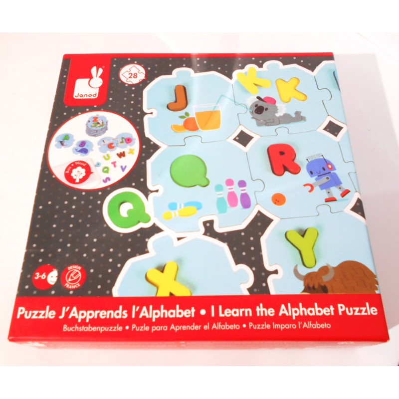Puzzle J’apprends l’alphabet -  Janod