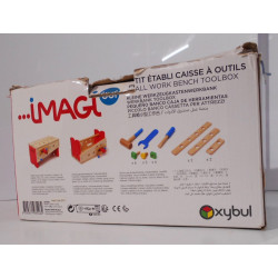 Petit établi - caisse à outils en bois - Oxybul