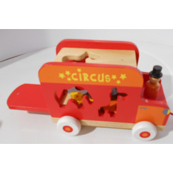 Voiture de cirque à tirer -...