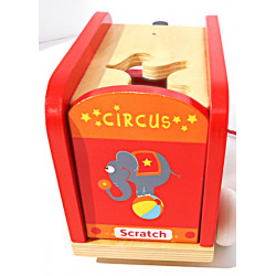 Voiture de cirque à tirer - Scratch Europe