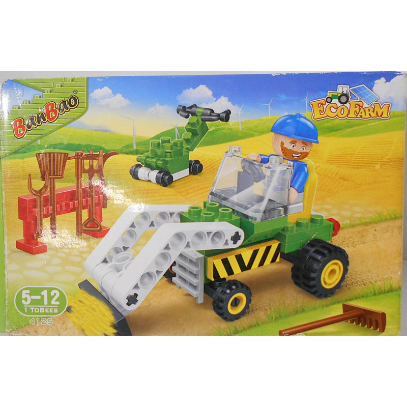 banbao - Agriculteur Imitation Lego