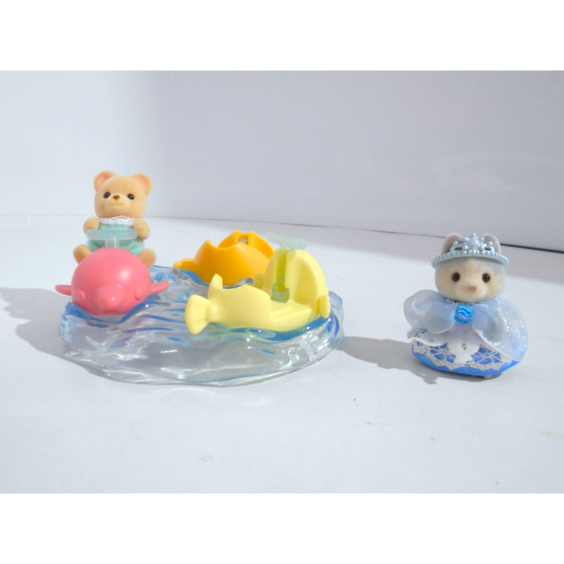 Figurines Sylvanian Families Le château des sirènes - Création La remise enjouée