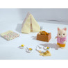 Sylvanian Family Set camping de bord de mer
