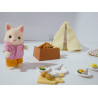 Sylvanian Family Set camping de bord de mer