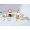 Set de salle de bain - Le bain de bébé ours - Sylvanian Families - Création La remise enjouée