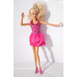 Poupée mannequin Barbie Glitz rose - Mattel - 30 cm