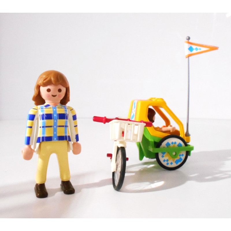Playmobil - Vélo Et Remorque