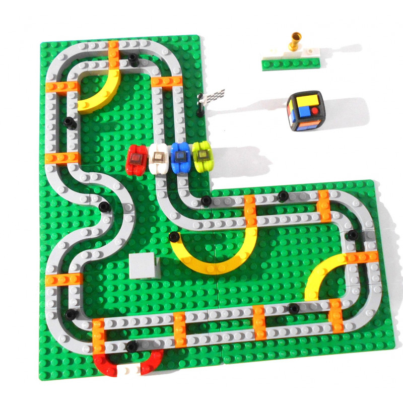 jeu de plateau LEGO Race 3000 Réf 3839