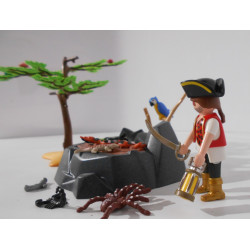 Playmobil - Pirate et son rocher