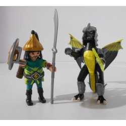 Playmobil - Soldat et dragon