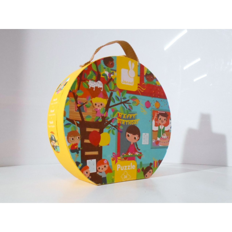 Puzzle 36 pièces - Goûter d'anniversaire - Janod