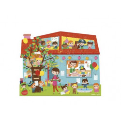 Puzzle 36 pièces - Goûter d'anniversaire - Janod