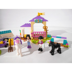 LEGO Friends - le dressage de chevaux et la remorque  - Ref 41441