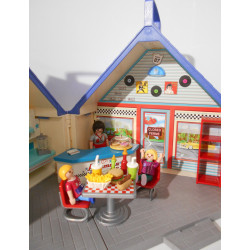 Restaurant transportable Playmobil 70111