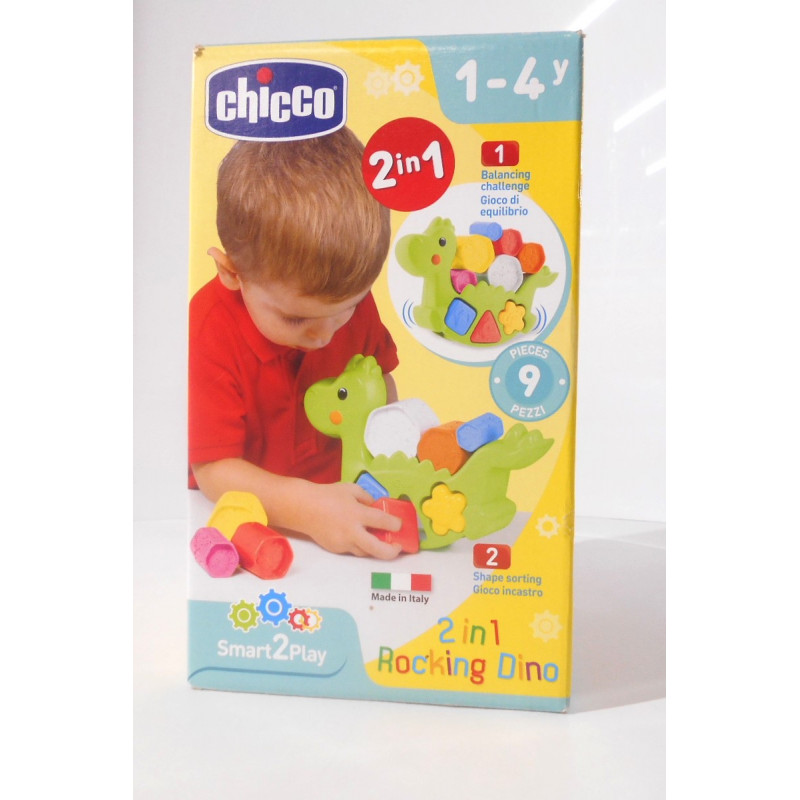 Jeu d’éveil Chicco Lino le Dino 2 en 1