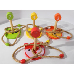 Jeu de lancer d'anneaux