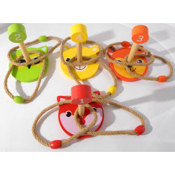 Jeu de lancer d'anneaux