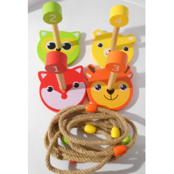 Jeu de lancer d'anneaux