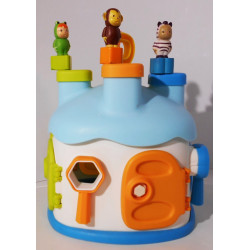 Boite à forme avec personnages