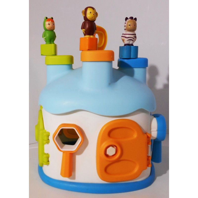 Boite à forme avec personnages