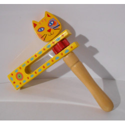Crécelle en bois - Wooden gregor