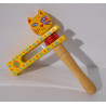 Crécelle en bois - Wooden gregor
