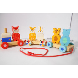 Le train des animaux...