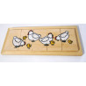 Puzzle en bois - Poules