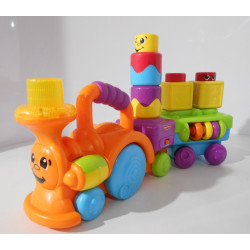 Train rigolo blocs - Mattel...